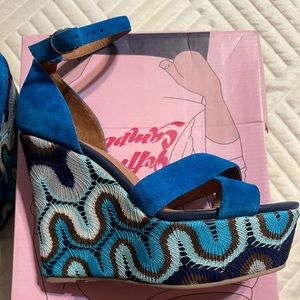 Jeffrey Campbell wedge sandals